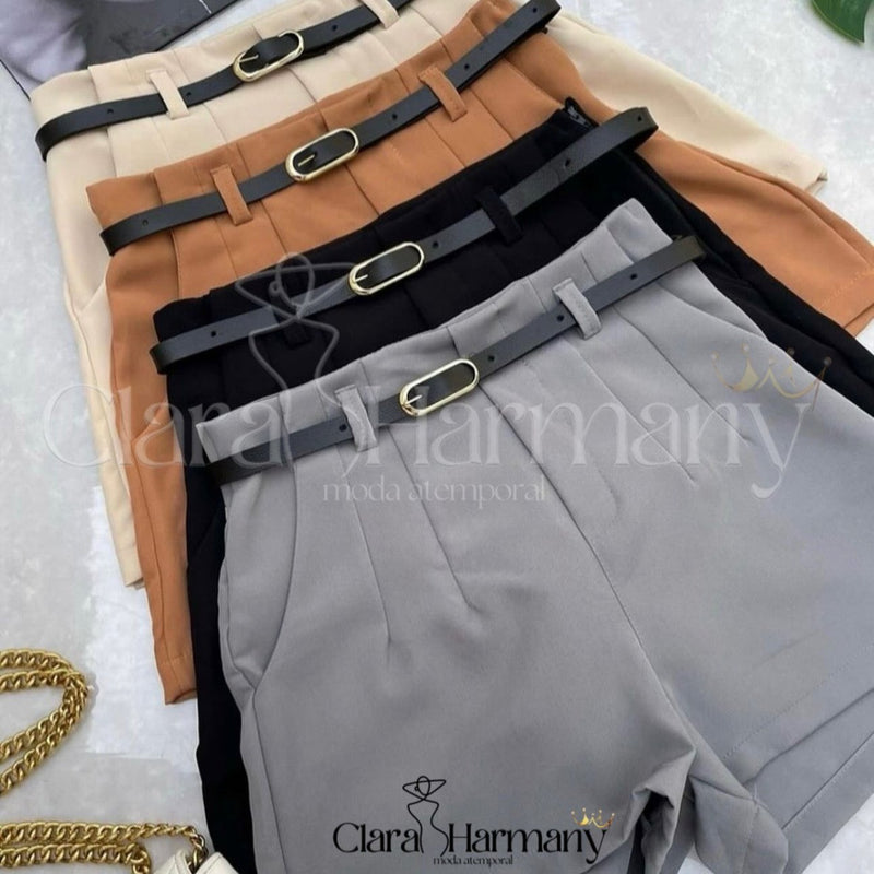 Short Alfaiataria Zara/ acompanha cinto