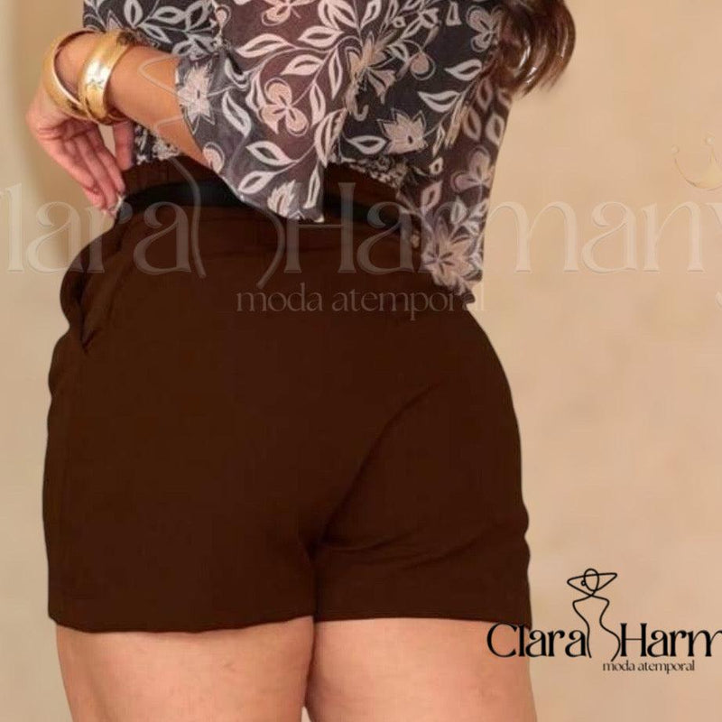 Short Alfaiataria Zara/ acompanha cinto